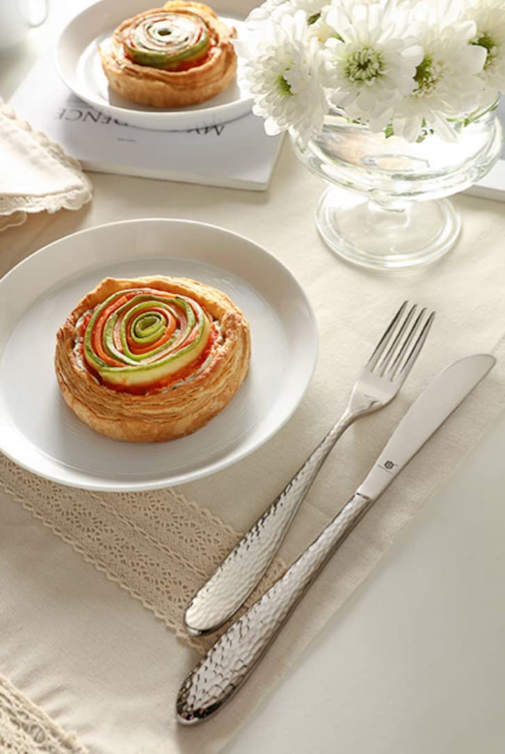 Marettimo Hammered 80-Piece Silverware Set – DANIALLI