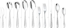 Fidenza Hammered 45-Piece