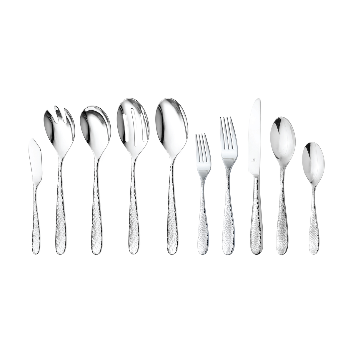 Fidenza Hammered 45-Piece